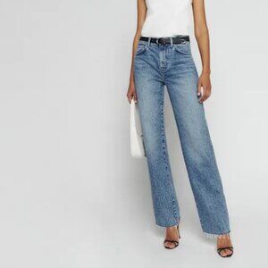 Val 90s Mid Rise Straight Jeans NWOT Sz 30 Colorado wash